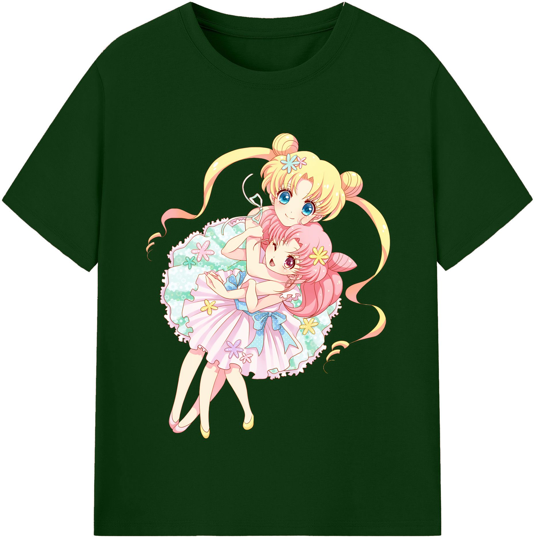（画像用） 美少女戦士セーラームーン 愛野 美奈子 あいの みなこ Sailor Moon Aino Minako 綿100％半袖Tシャツ（フロントプリント）